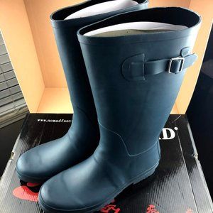 Nomad Women's Tall Matte Finish Rain Boot Sz 11